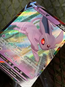 Pokemon TCG: ESPEON V ~ SWSH201 ~ BLACK STAR PROMO - Image 4