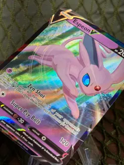 Pokemon TCG: ESPEON V ~ SWSH201 ~ BLACK STAR PROMO - Image 5