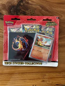 POKEMON TCG MEGA EVOLUTION ASCENDED HEROES TECH STICKER CHARMANDER SEALED NEW - Image 1