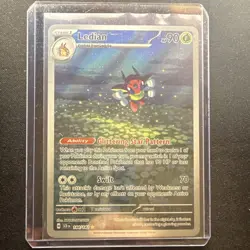 Pokemon Ledian 144/142 Scarlet & Violet Stellar Crown Illustration Rare NM - Image 1