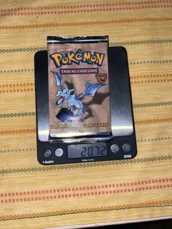 Pokemon Unlimited Fossil Set Sealed Booster Pack Auction Starts at 88 Cents! - Image 1