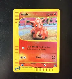 Vulpix 136/165 Expedition Base Set Reverse Holo Pokemon TCG - Image 1