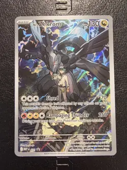 Pokemon TCG N's Zekrom Ascended Heroes ETB Black Star Promo #031 NM - Image 1
