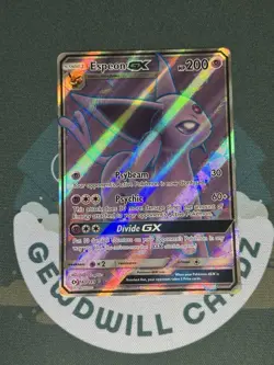 Espeon GX 140/149 (Full Art) Sun & Moon Base Ultra Rare Pokemon TCG LP - Image 1