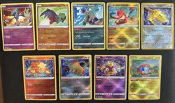 Radiant Pokemon Lot of 9 Ultra Rare Holos No Duplicates - Image 1