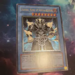 Demise, King Of Armageddon - SOI-EN035 ULTIMATE RARE 1st Edition Yu-Gi-Oh! - MP - Image 1