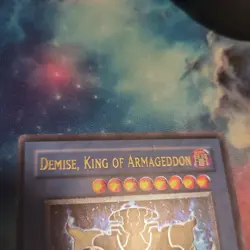 Demise, King Of Armageddon - SOI-EN035 ULTIMATE RARE 1st Edition Yu-Gi-Oh! - MP - Image 3