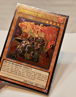 ULTIMATE Rare Brotherhood of the Fire Fist - Bear CBLZ-EN024 UNLIM. Yugioh 862 - Image 4