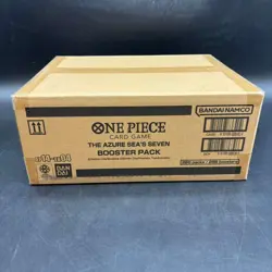 One Piece OP14-EB04 The Azure Sea's Seven English 12 Booster Box Case Sealed - Image 3