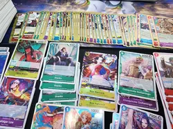 One Piece TCG 250+ BULK LOT All Rares Holo Foil NM ENGLISH Op14 Op09 Luffy Zoro - Image 4