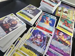 One Piece TCG 250+ BULK LOT All Rares Holo Foil NM ENGLISH Op14 Op09 Luffy Zoro - Image 5