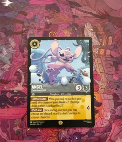 Disney Lorcana Winterspell/Angel Experiment 624 Legendary Non-foil - Image 1