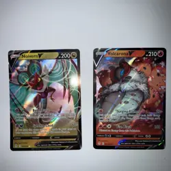 Pokemon Noivern V & Volcarona V Evolving Skies Ultra Rare Cards Lot Mint 2021! - Image 1