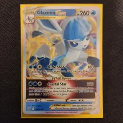 Pokemon Glaceon VSTAR SWSH197 SWSH: Sword & Shield Promo Card Holo - Image 3