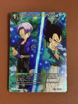Dragon Ball Super Card Game Protector Of The People DB2-159 Super Rare Theme - Image 2