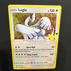Pokemon Card Lugia 022/025 Holo Rare Celebrations 25th Anniversary NM - Image 3