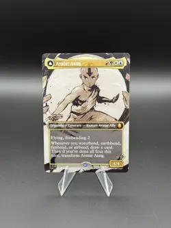 Avatar Aang (Borderless) 0308 TLA - MTG - NM - Image 1