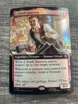 J. Jonah Jameson-Marvel'S Spider-Man-Extended Art-Foil-261-NM - Image 1