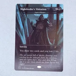 SLD Nightfeeder's Visitation - Night's Whisper Secret Lair Drop NonFoil MTG NM - Image 1