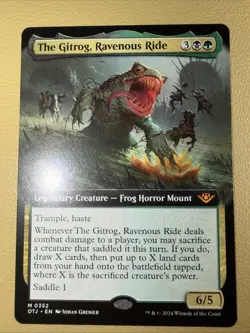 The Gitrog, Ravenous Ride : MTG / Outlaws of Thunder Junction #0206 / NM - Image 2