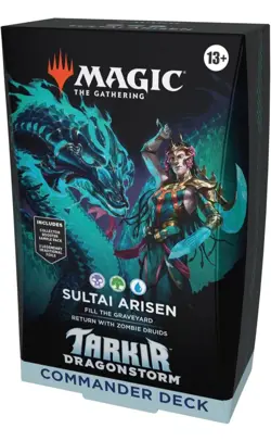 MTG Tarkir Dragonstorm Commander Deck – Sultai Arisen (BUG) Sealed - Image 1