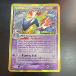 Pokemon Typhlosion 100 HP Holo Dragon Frontiers Rare 12/101 TCG Card - Image 1