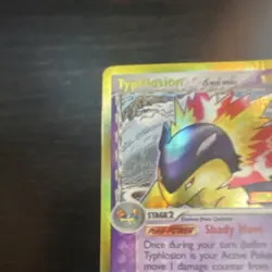 Pokemon Typhlosion 100 HP Holo Dragon Frontiers Rare 12/101 TCG Card - Image 3