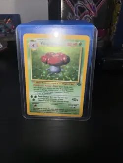 Vileplume Pokemon TCG Jungle Holo Card #15/64 Unlimited Rare LP - Image 1