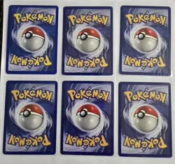 Pokemon TCG Original Team Rocket Card Lot Of 6. Two 1st Edition - Image 2