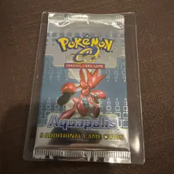 Pokemon TCG Aquapolis Booster Pack SEALED Unweighed - Image 1