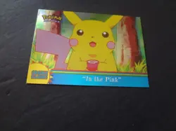 2000 Topps Pokemon TV Series 3 Silver Foil #OR5 "In the Pink" Orange Islands - Image 1