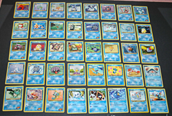 Lot of 40 Pokemon Cards Non-Holo Common & Uncommon Jungle Base Set Fossil Gym LP - Image 1