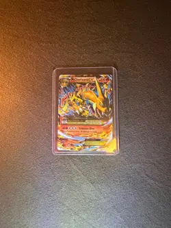 M Charizard EX (Y) 13/106 Flashfire Holo Ultra rare Pokemon Card Mega evolution - Image 1