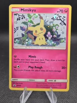 Mimikyu SM163 Pokemon Sun and Moon Promos - NM - Image 1