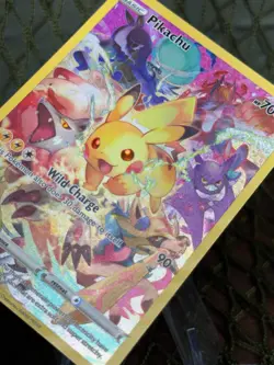 PIKACHU ~ Pokemon TCG: CROWN ZENITH ~ 160/159 FULL ART - Image 4