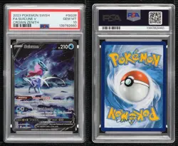 Full Art - Suicune V Pokemon Sword & Shield Crown Zenith Galarian Gallery PSA 10 - Image 3