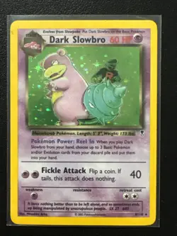 Dark Slowbro Legendary Collection HOLO Pokemon TCG 8/110 NM/M Raw Ungraded 2002 - Image 1