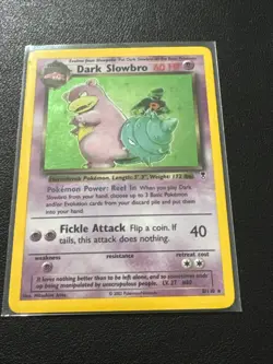 Dark Slowbro Legendary Collection HOLO Pokemon TCG 8/110 NM/M Raw Ungraded 2002 - Image 2