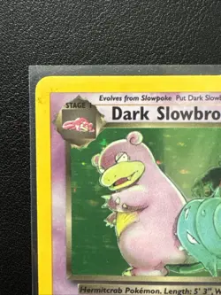 Dark Slowbro Legendary Collection HOLO Pokemon TCG 8/110 NM/M Raw Ungraded 2002 - Image 3