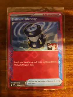 Pokemon Play! Prize Pack Stamp – Brilliant Blender 164/191 – Series 7 – NM - Image 1