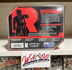 Pokemon TCG: Team Rocket's Mewtwo Factory Sealed EX Tin - Image 2