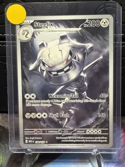 Pokemon TCG Mega Evolution Steelix 150/132 Illustration Rare Holo NM Full Art - Image 1