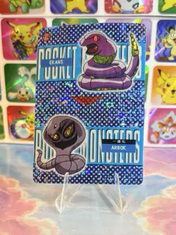 Pokemon Charizard Vintage Pocket Monsters Vending HOLO Prism Sticker 99 Nintendo - Image 3
