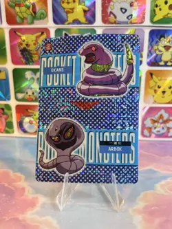 Pokemon Charizard Vintage Pocket Monsters Vending HOLO Prism Sticker 99 Nintendo - Image 4
