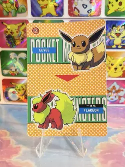 Pokemon Charizard Vintage Pocket Monsters Vending HOLO Prism Sticker 99 Nintendo - Image 5