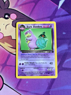 Dark Slowbro - 29/82 [Team Rocket] Pokemon TCG - Regular RARE - LP - Image 1