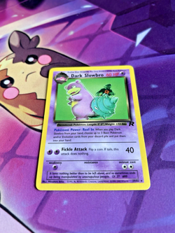 Dark Slowbro - 29/82 [Team Rocket] Pokemon TCG - Regular RARE - LP - Image 3