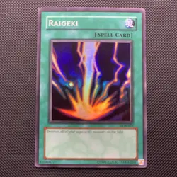 Raigeki LOB-053 The Legend of Blue Eyes White Dragon Unlimited|Unlimited Edition - Image 1