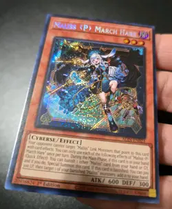 Yugioh Maliss P March Hare ALIN-EN023 Secret Rare 1st Edition - Image 2