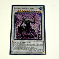 Yugioh Juraishin, The Cursed Thunder God ALIN-EN043 1st Ed Ultra Rare NM English - Image 1